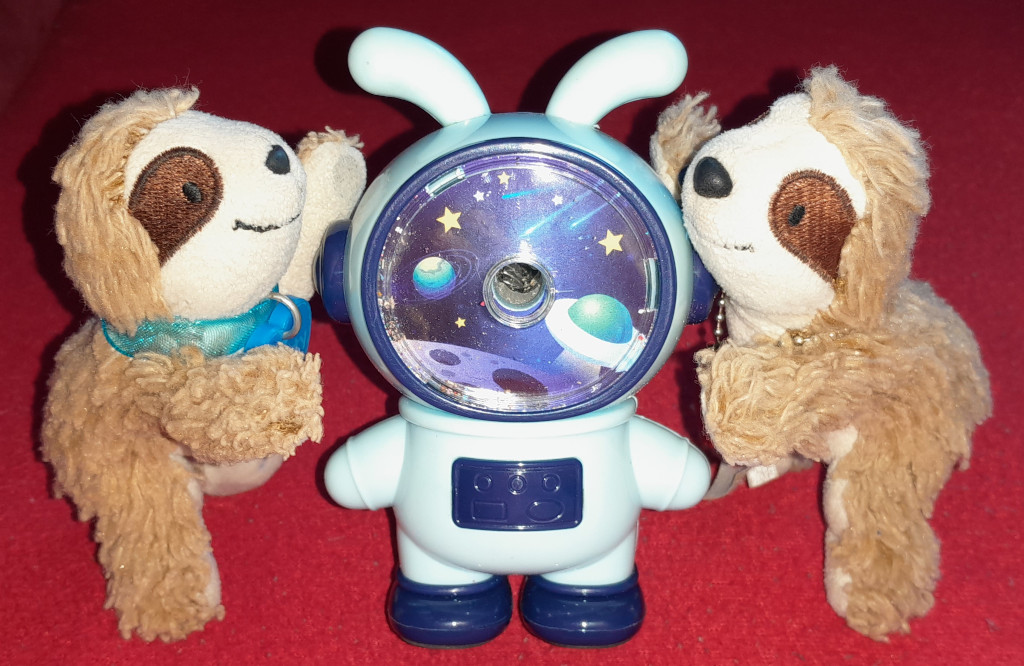 Eliza & Marty mit Astronaut